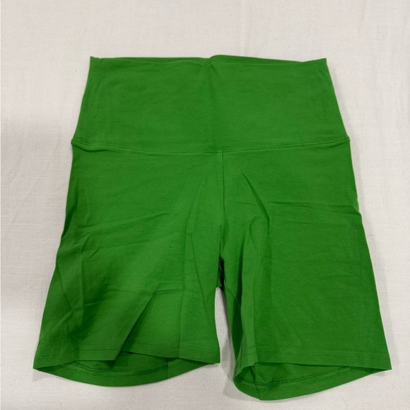 TNA Aritzia green biker shorts - Picture 1 of 2